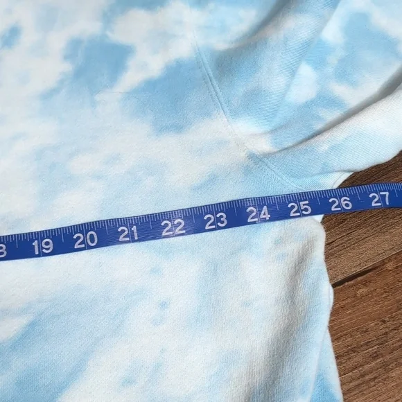 Taylor Swift 1989 (Taylor's Version) Blue Tie Dye Hoodie Sweatshirt No Patch Lrg - Picture 7 of 10